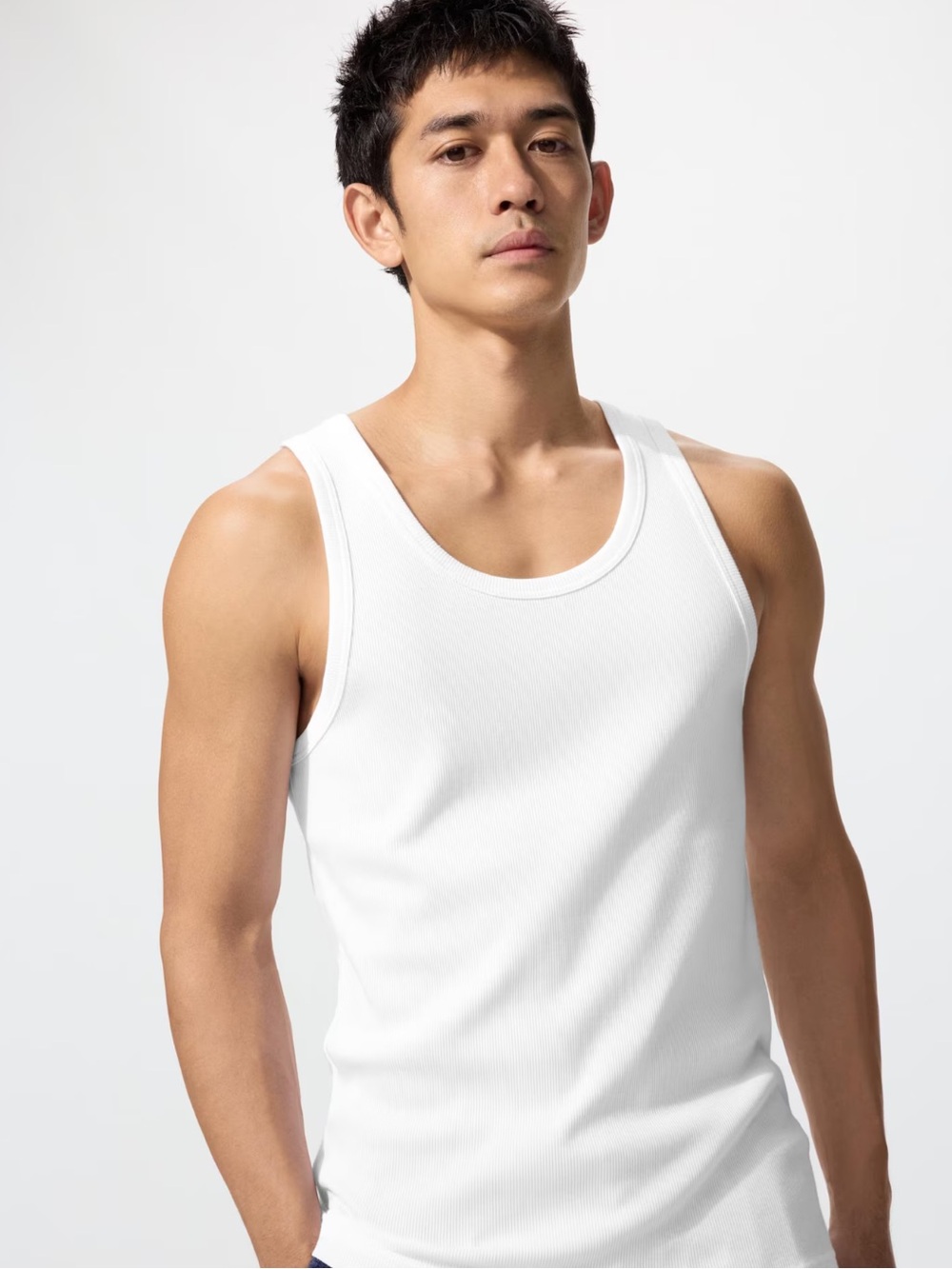 UNIQLO Ribbed Tank Top